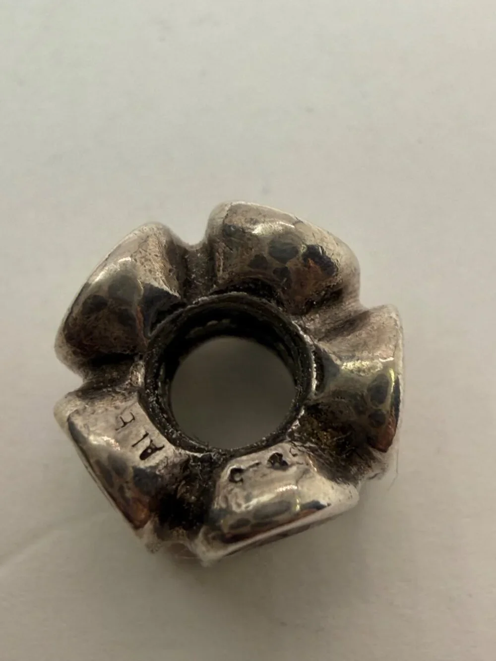 Pandora Retired Natural Light Smoky Quartz Sterling Silver Charm 790351SQ